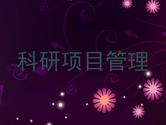 科研项目管理
