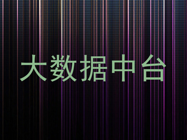 大数据中台