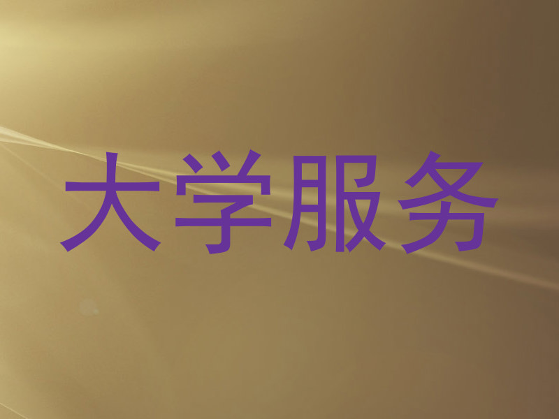 大学服务