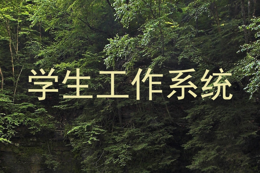学生工作系统