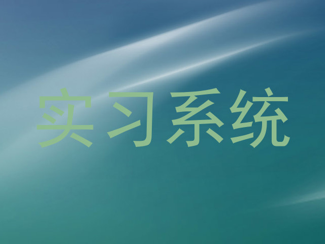 实习系统