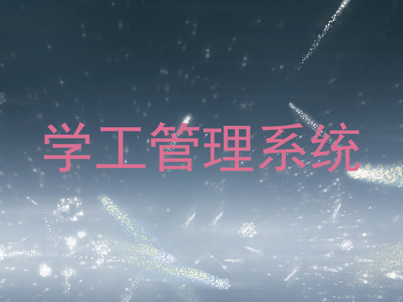 学工管理系统