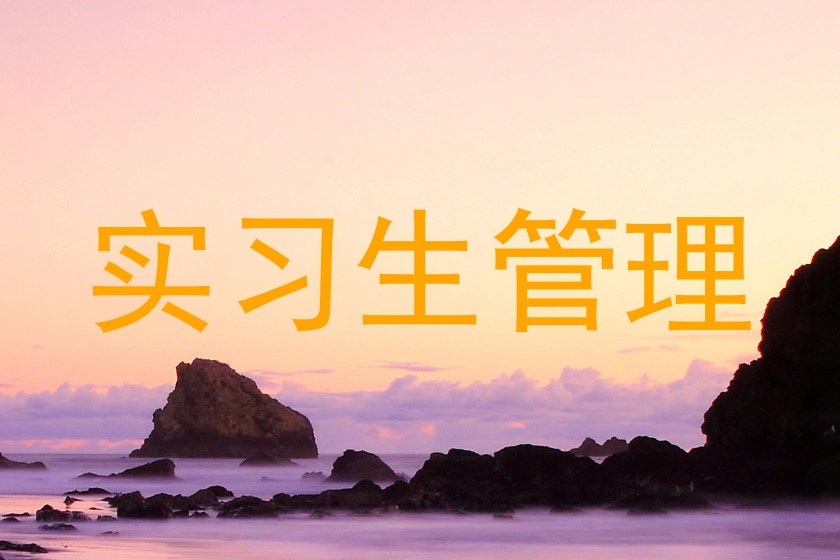 实习生管理