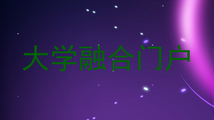 大学融合门户