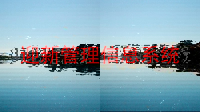 迎新管理信息系统