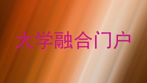 大学融合门户