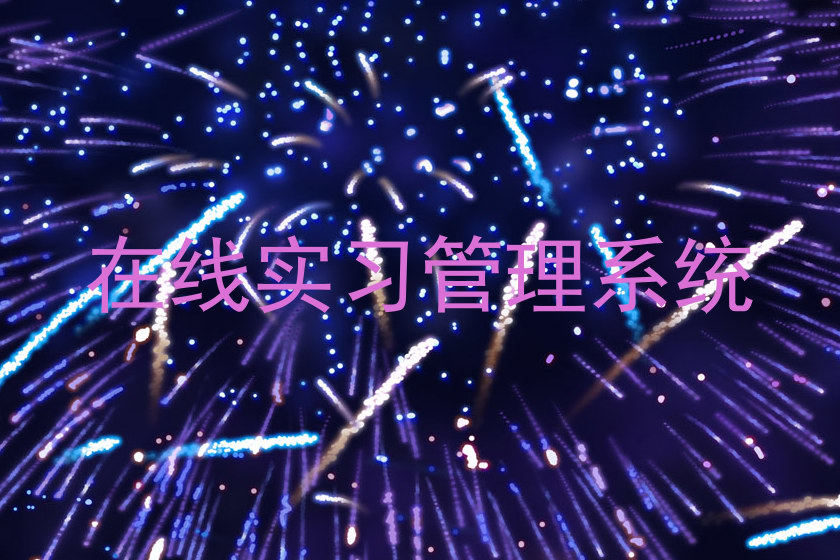 在线实习管理系统