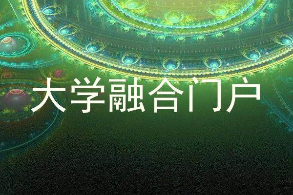 大学融合门户