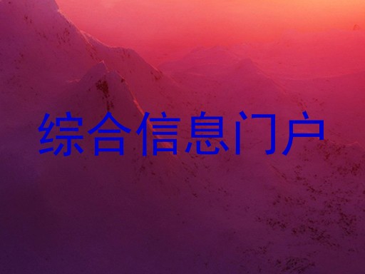 综合信息门户