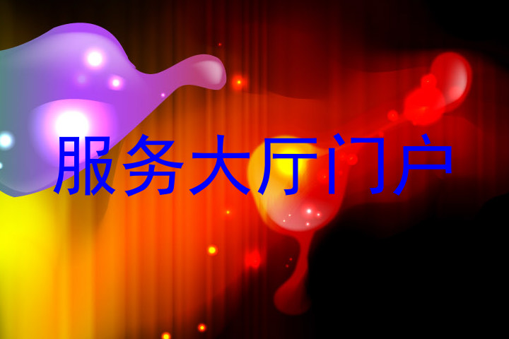 服务大厅门户