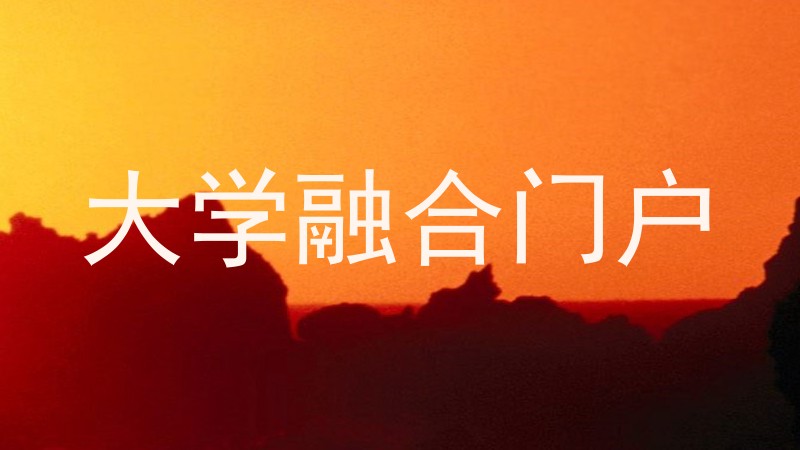 大学融合门户