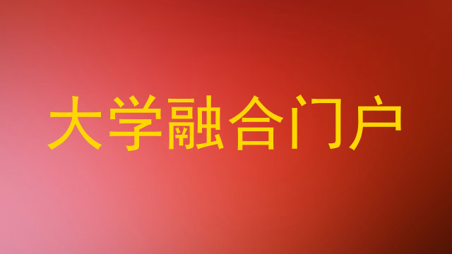 大学融合门户