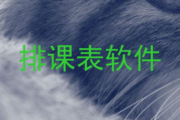 排课表软件