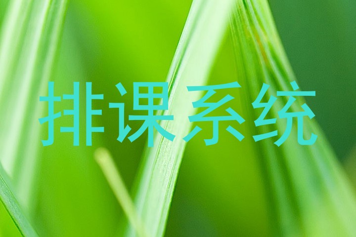 排课系统