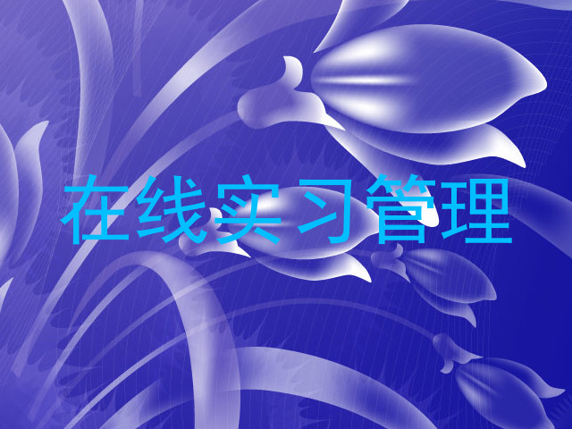 在线实习管理