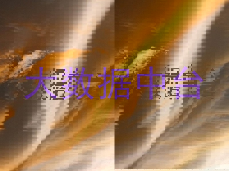 大数据中台