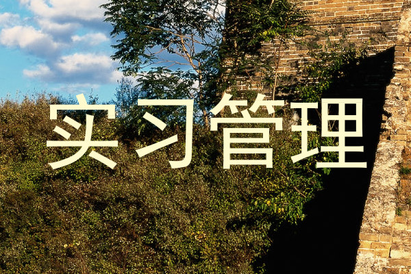 实习管理