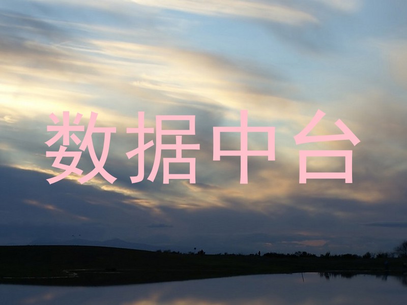 数据中台