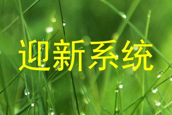 迎新系统