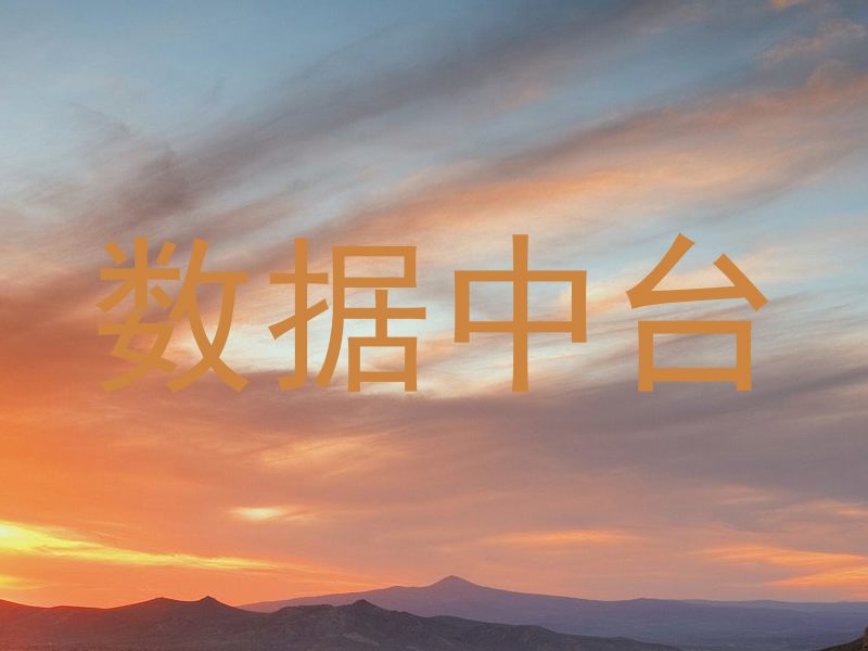 数据中台