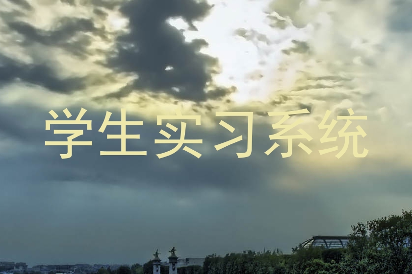 学生实习系统