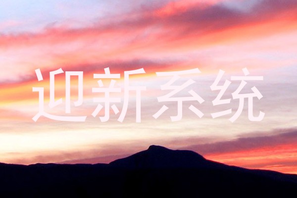 迎新系统