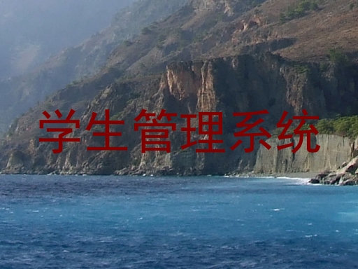 学生管理系统
