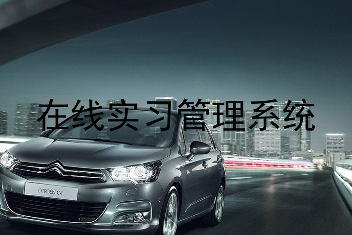 在线实习管理系统