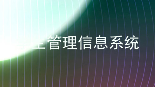 学生管理信息系统