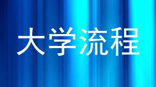 大学流程