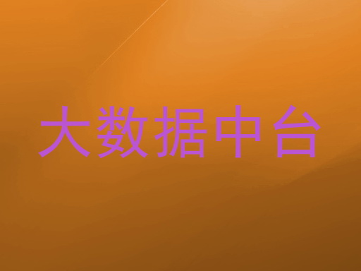 大数据中台