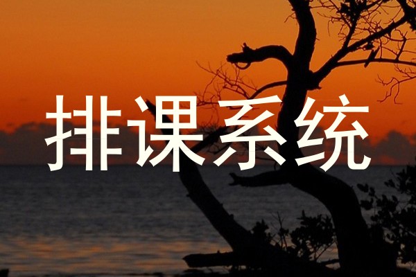 排课系统