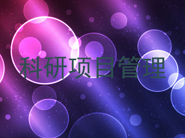科研项目管理