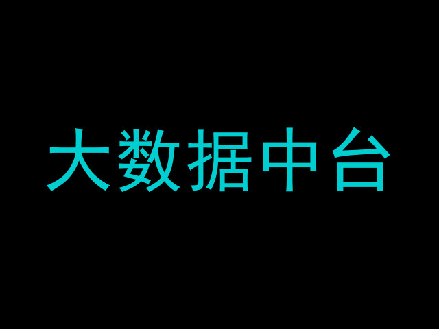 大数据中台