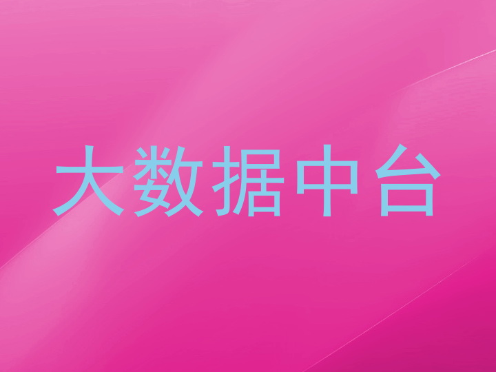 大数据中台