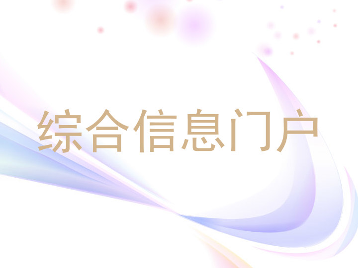 综合信息门户