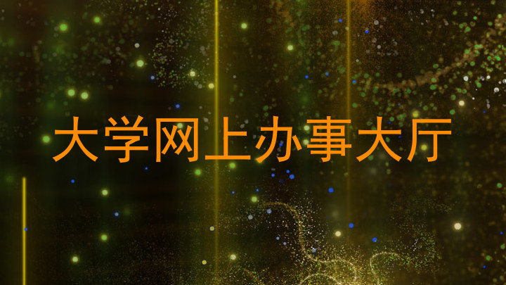 大学网上办事大厅