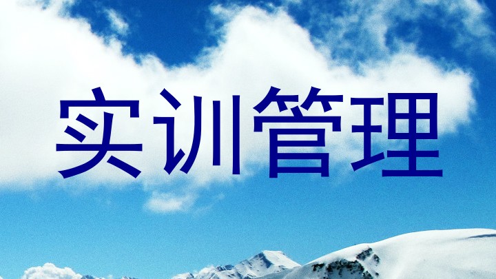 实训管理
