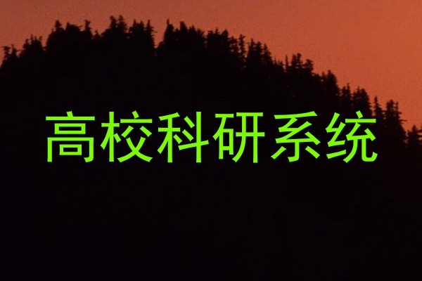 高校科研系统