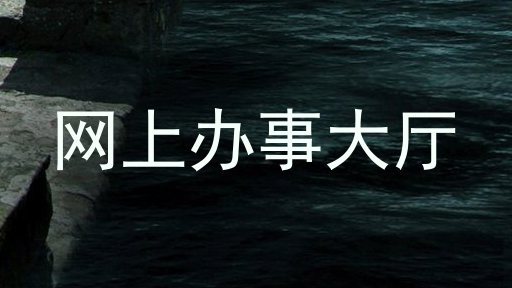 网上办事大厅