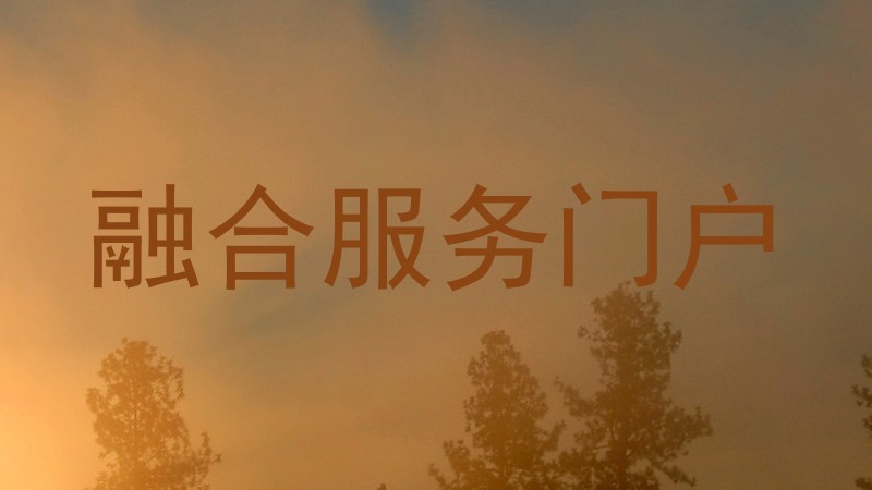 融合服务门户