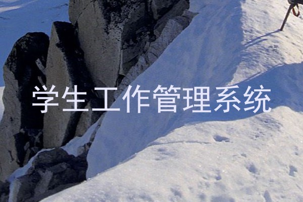 学生工作管理系统