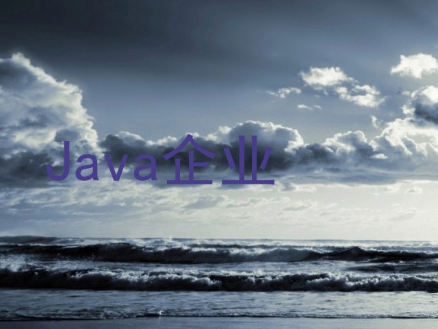 Java企业