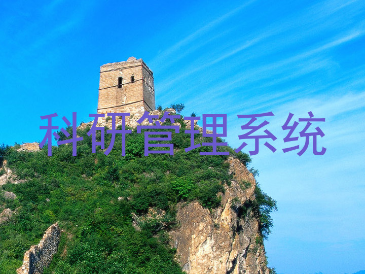 科研管理系统