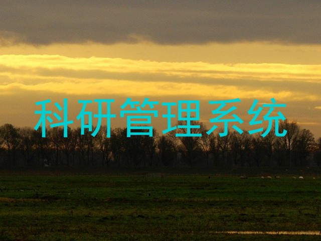 科研管理系统