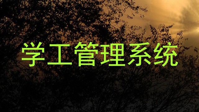 学工管理系统