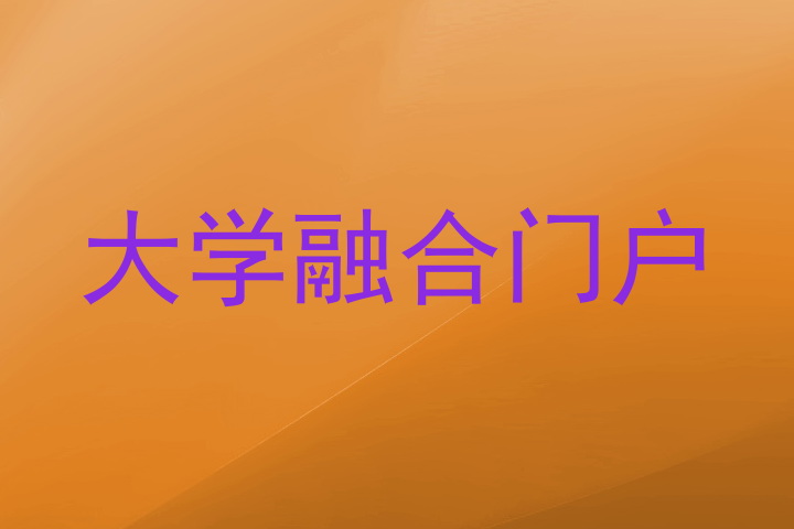 大学融合门户