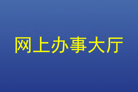 网上办事大厅