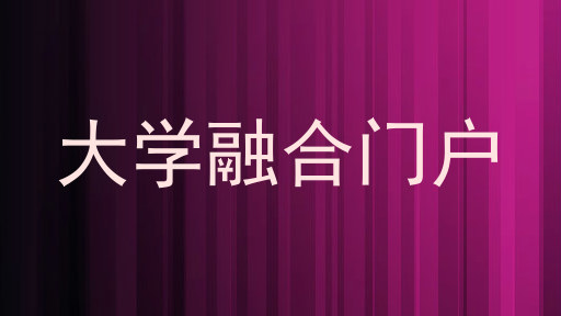 大学融合门户