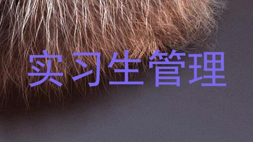 实习生管理